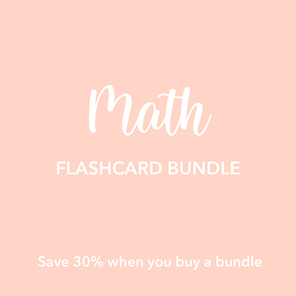 Math Flashcards Bundle | Educational Toys | The Baby Penguin