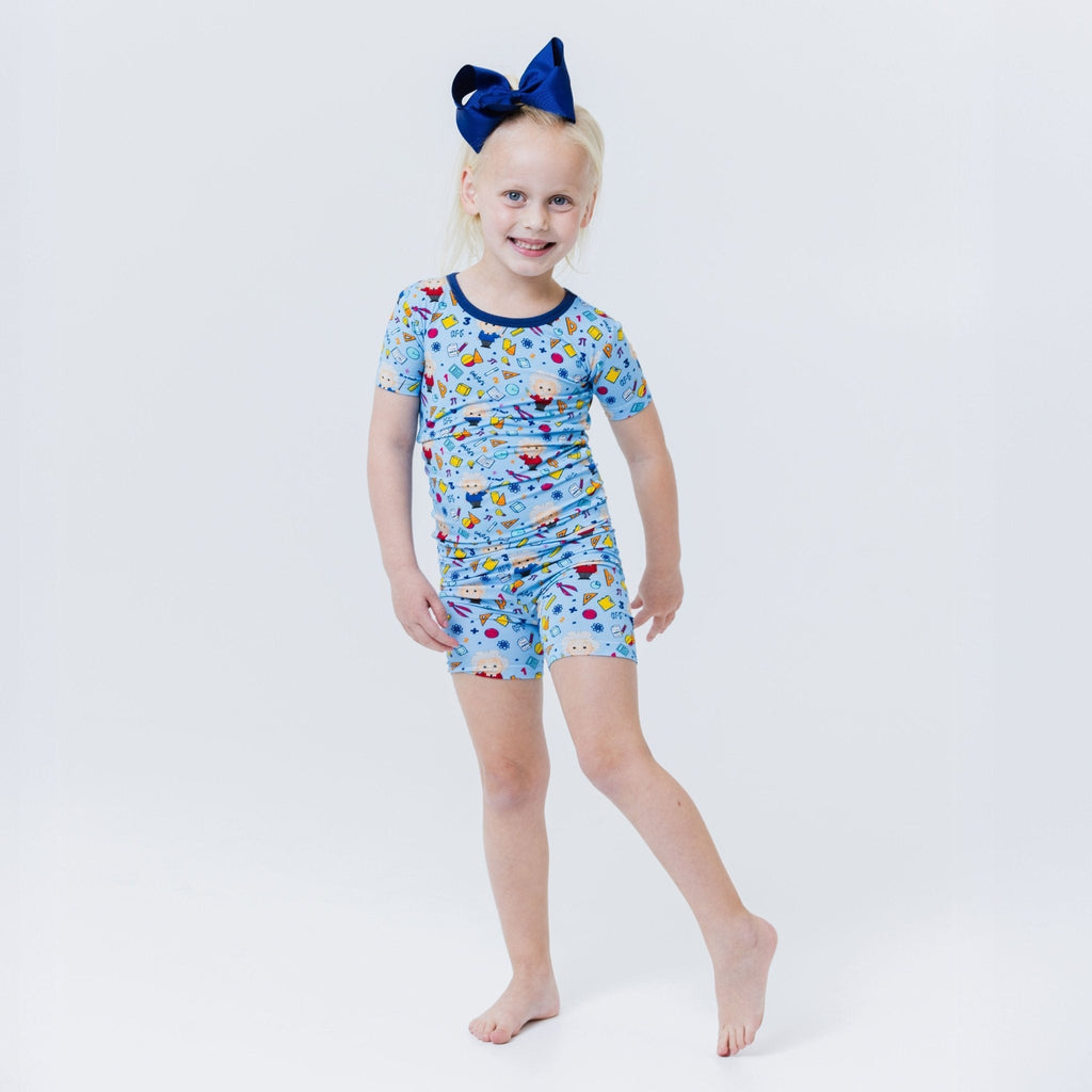 Mathematical Marvel Short Sleeve Pajamas - The Baby Penguin