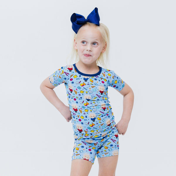 Mathematical Marvel Short Sleeve Pajamas - The Baby Penguin