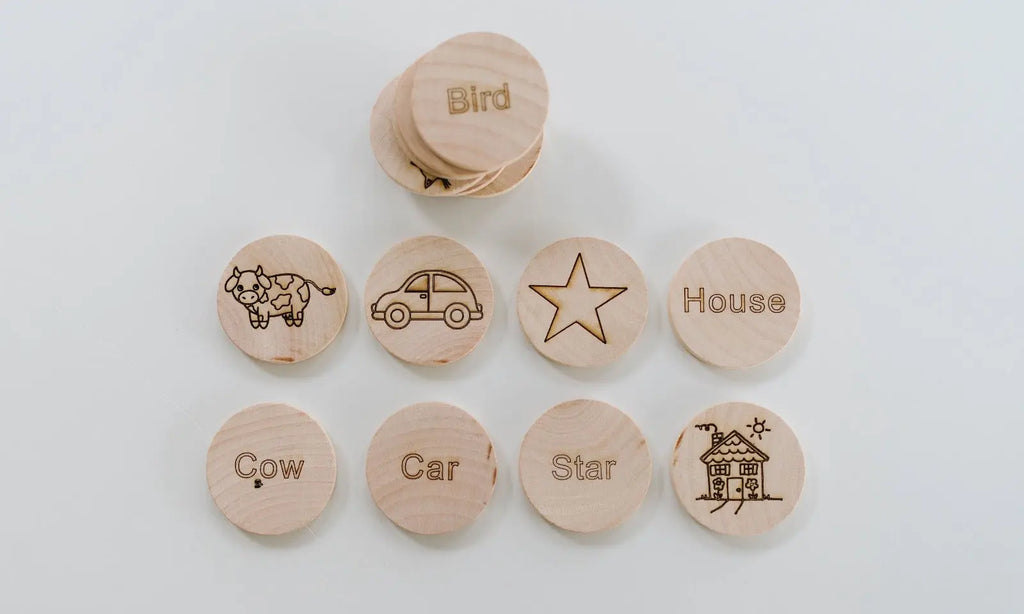 Mini Sight Words Matching Tiles | Made in the USA | Educational Toys | The Baby Penguin