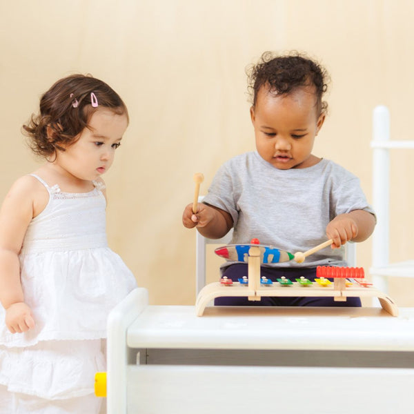 Musical Set - Top Sustainable Toy - PlanToys USA - The Baby Penguin