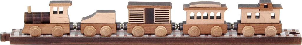 NameTrains Old West 5 Car Set | Made in the USA Maple Landmark