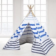 Nautical Stripe Teepee Tent | Play Tents | The Baby Penguin