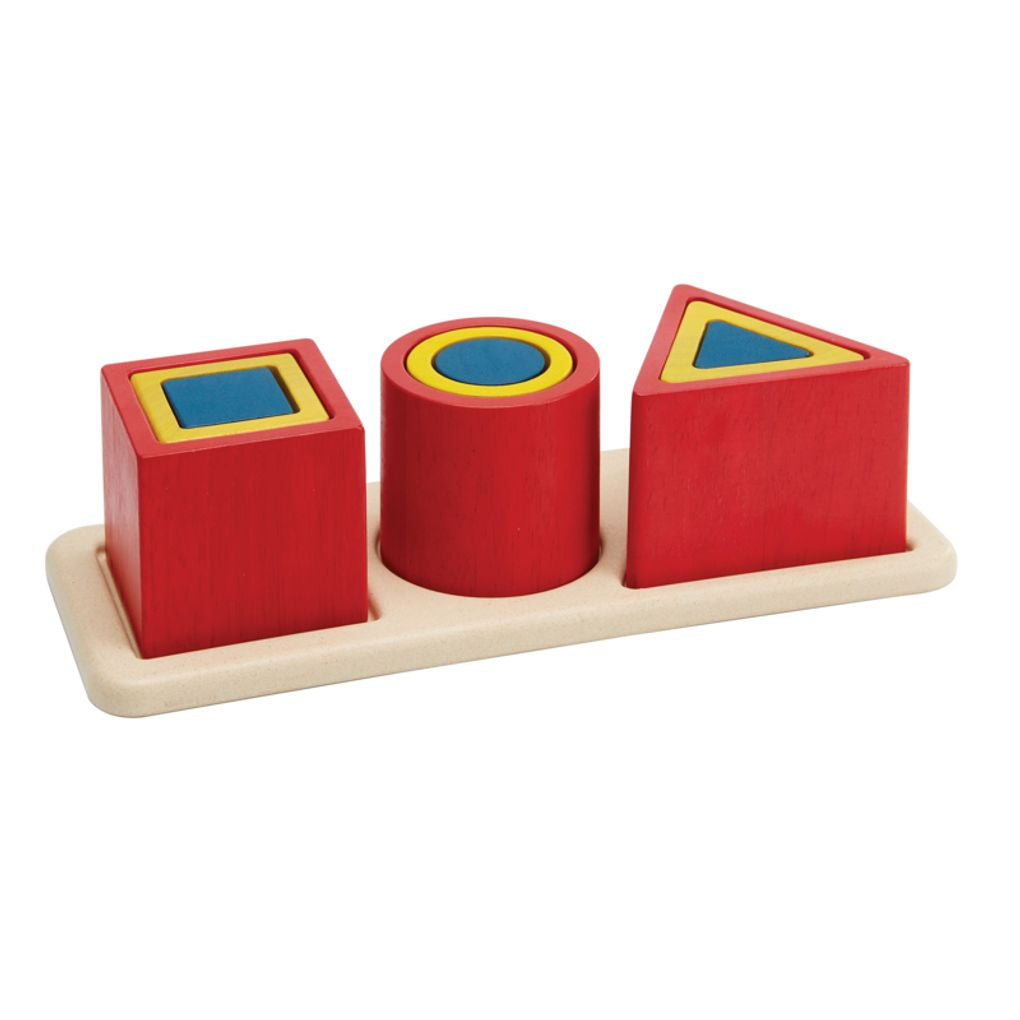 Nesting Puzzle - Unit Plus - Top Sustainable Toy - PlanToys USA