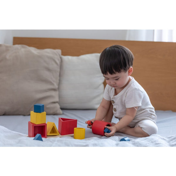 Nesting Puzzle - Unit Plus - Top Sustainable Toy - PlanToys USA