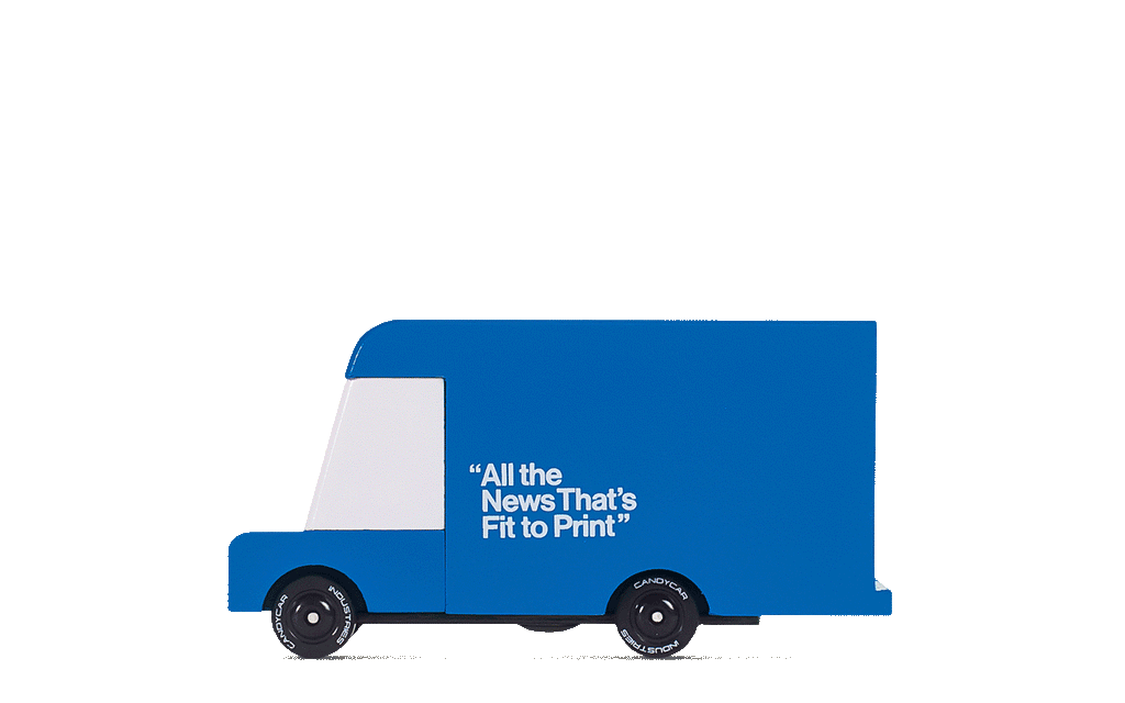 New York Times Van | Vans | The Baby Penguin