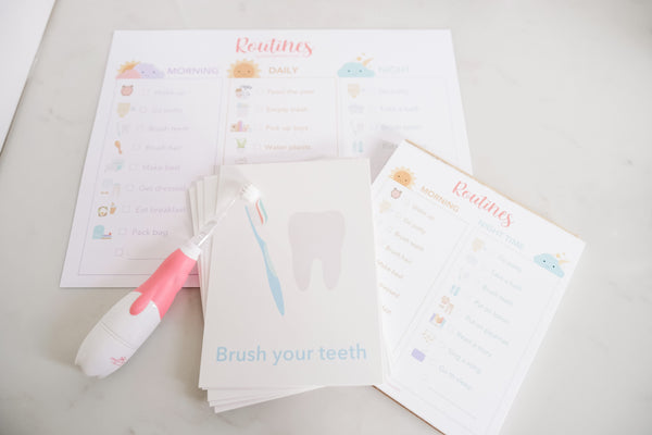 Night Time Routine Flashcards