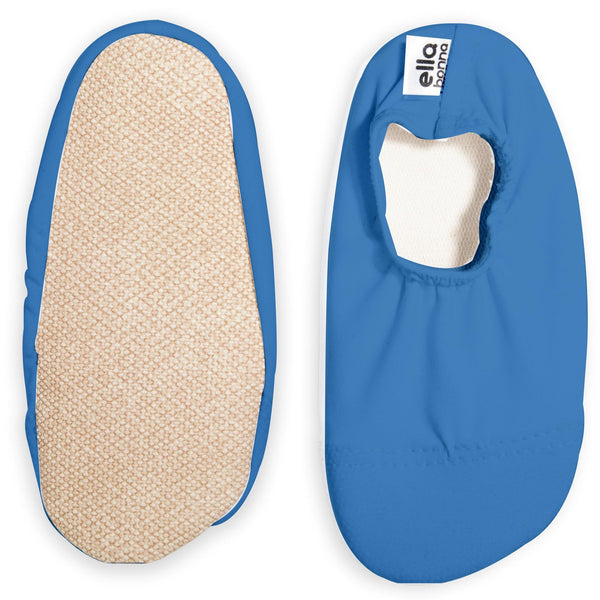 Non-Slip Sole, Unisex Baby, Children's Sea Shoes, Pool Booties, Blue - The Baby Penguin