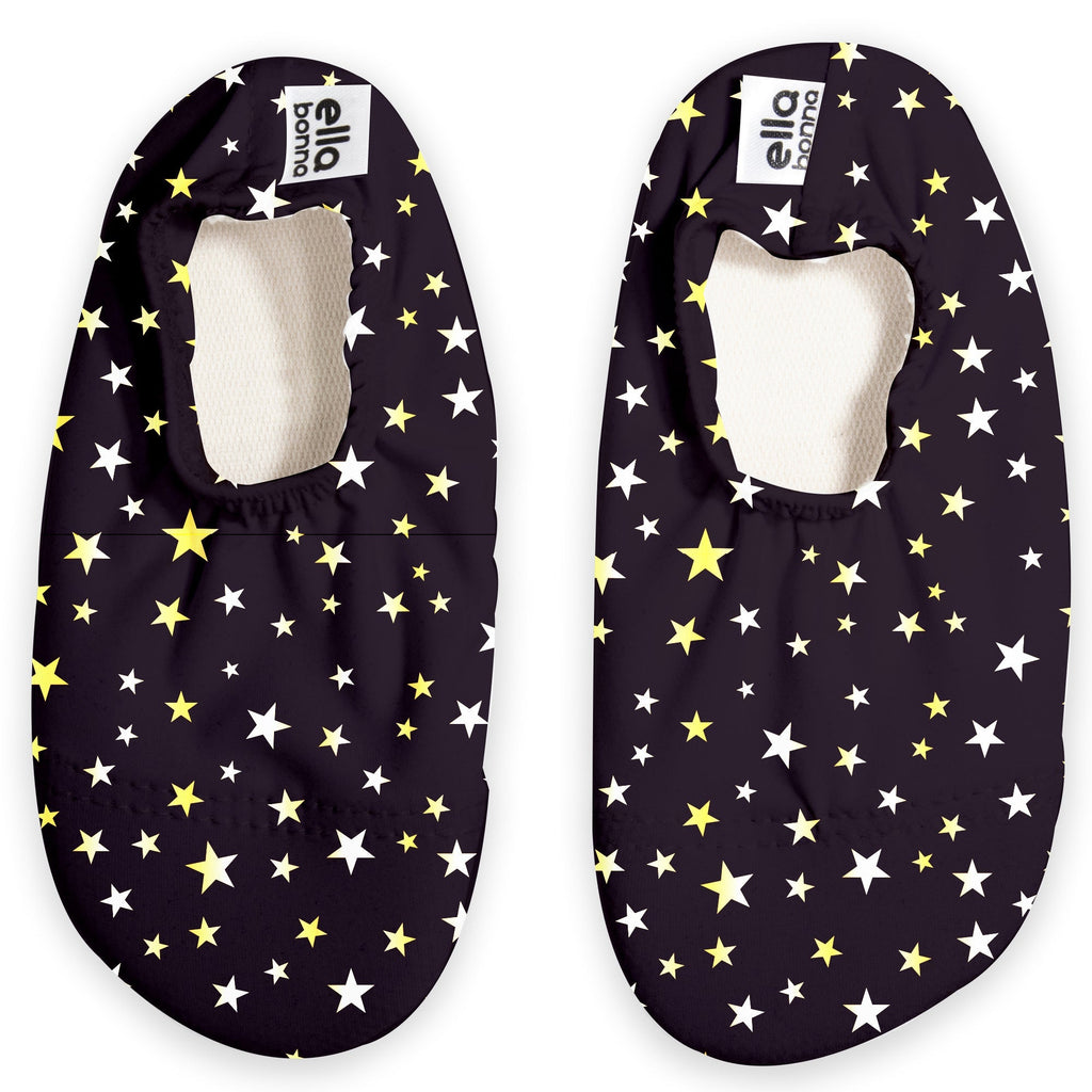 Non-Slip Sole, Unisex Baby, Children's Sea Shoes, Pool Booties, Gold Star - The Baby Penguin