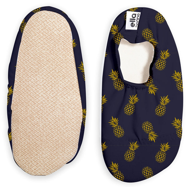 Non-Slip Sole, Unisex Baby, Children's Sea Shoes, Pool Booties, Pineapple - The Baby Penguin