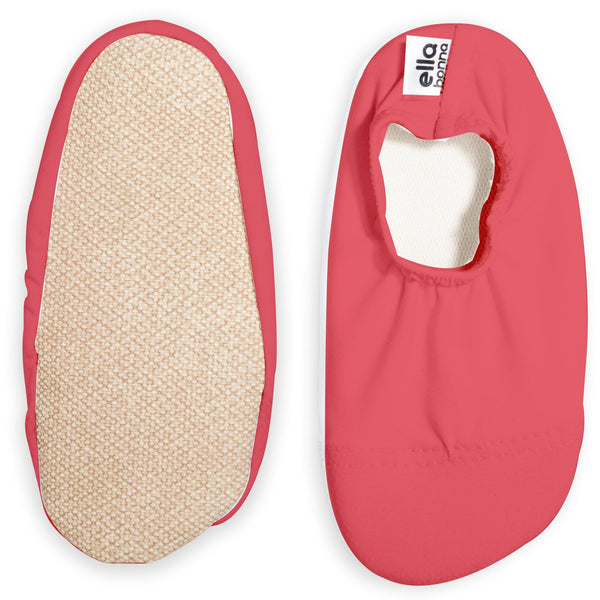 Non-Slip Sole, Unisex Baby, Children's Sea Shoes, Pool Booties, Pink - The Baby Penguin