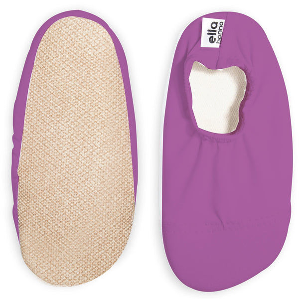 Non-Slip Sole, Unisex Baby, Children's Sea Shoes, Pool Booties, Purple - The Baby Penguin