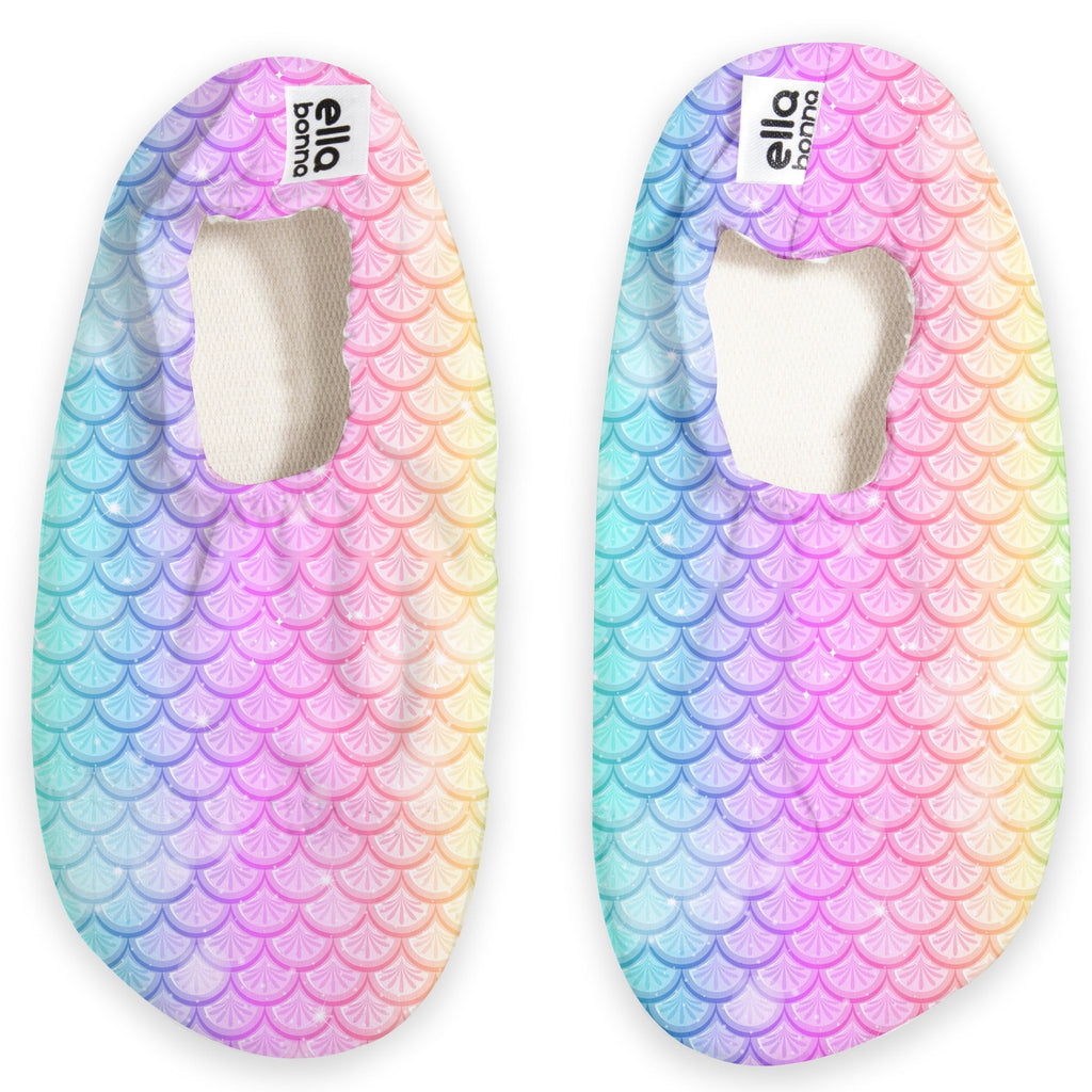 Non-Slip Sole, Unisex Baby, Children's Sea Shoes, Pool Booties, Rainbow - The Baby Penguin