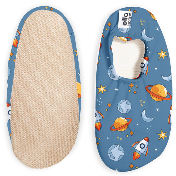 Non-Slip Sole, Unisex Baby, Children's Sea Shoes, Pool Booties, Space - The Baby Penguin