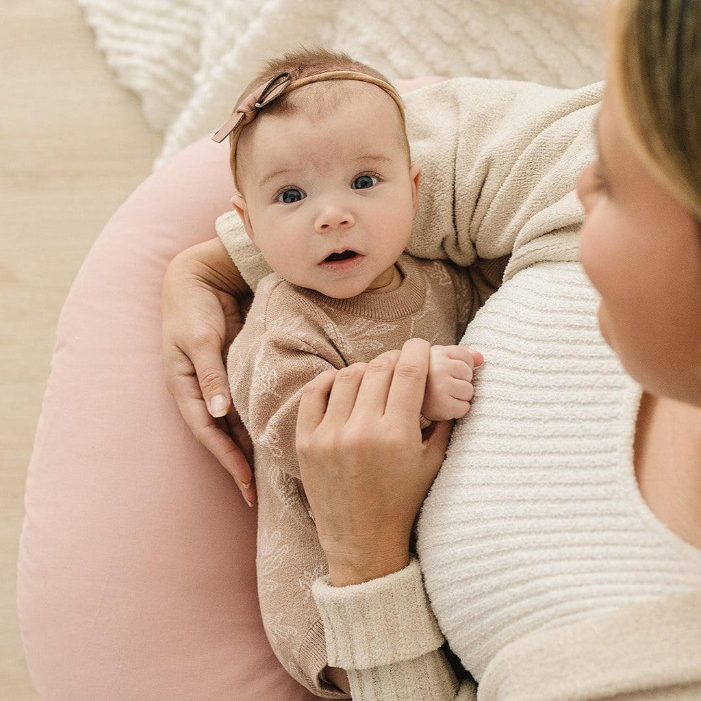 Nursing Pillow - Blush - The Baby Penguin