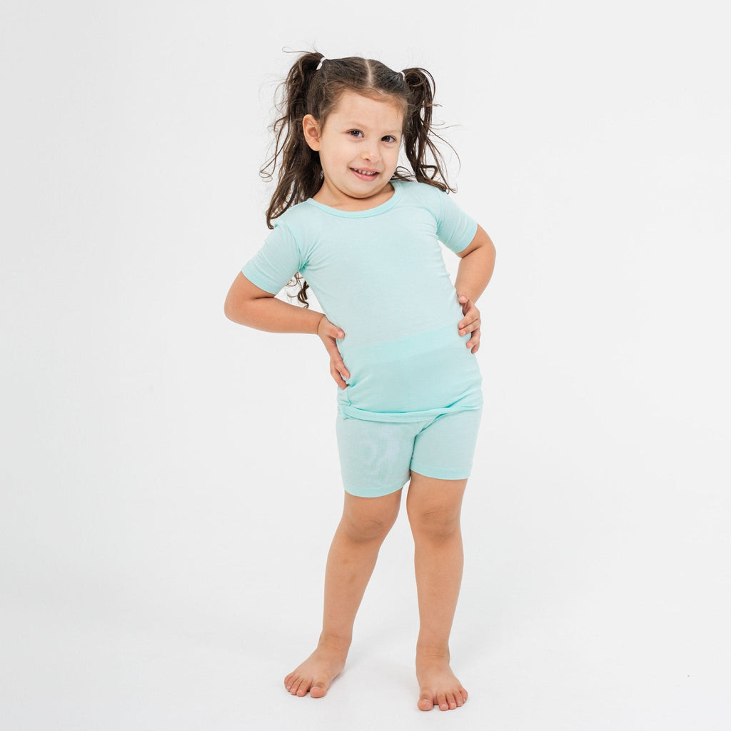Ocean Breeze Short Sleeve Pajamas - The Baby Penguin