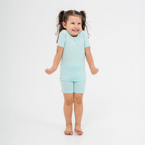 Ocean Breeze Short Sleeve Pajamas - The Baby Penguin