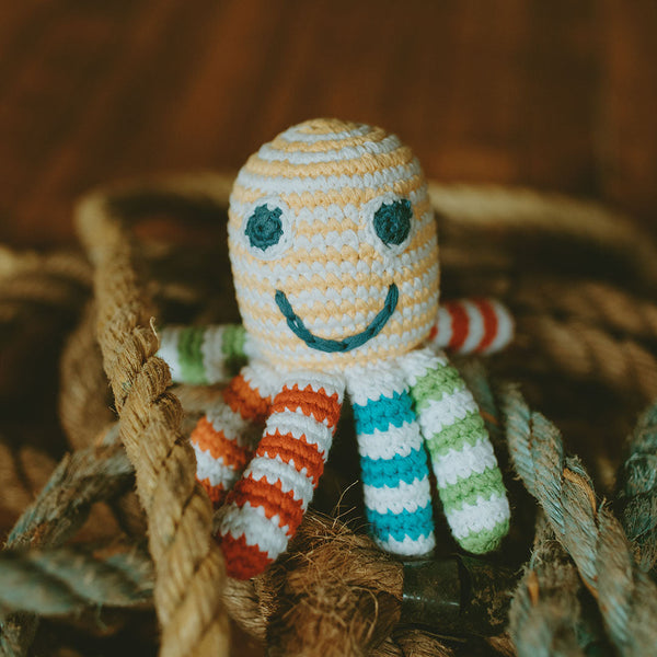 Octopus Rattle - Rainbow |  | The Baby Penguin