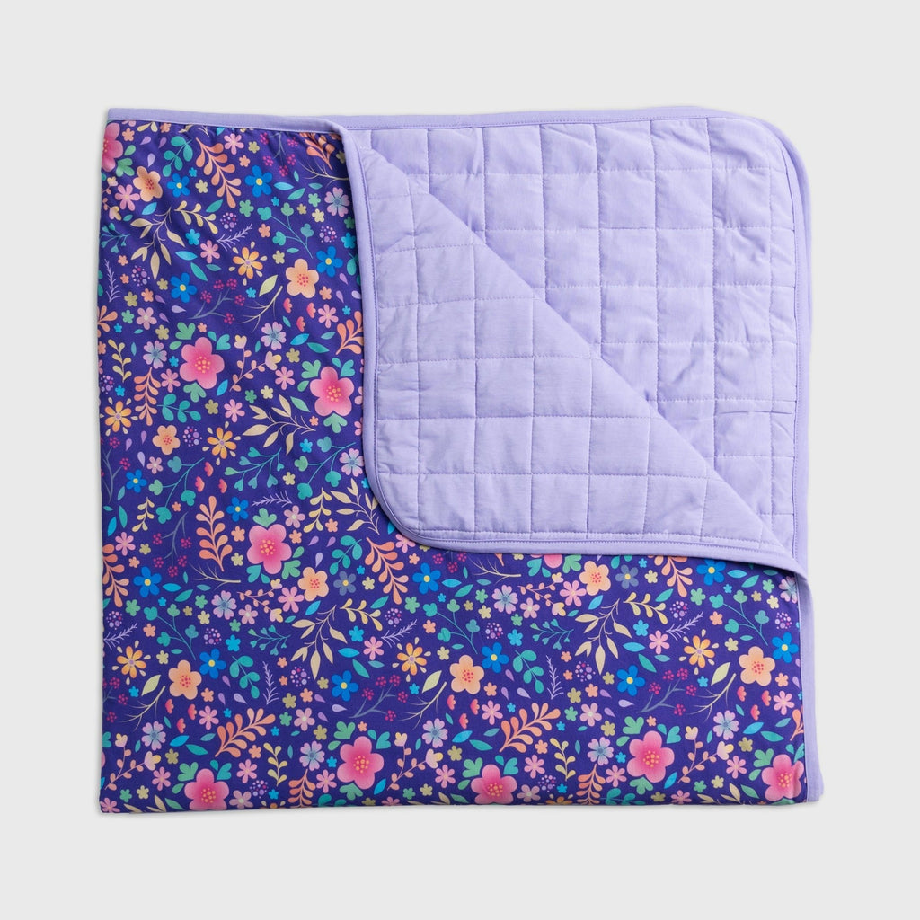 Orchid Gardens Blanket - The Baby Penguin