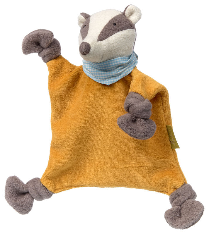 Organic Badger Blankie | Organic Toys | The Baby Penguin