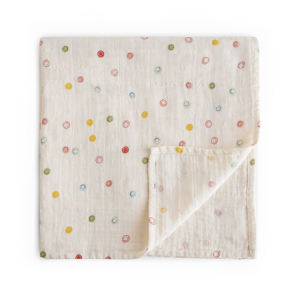 Organic Cotton Muslin Swaddle Blanket | Swaddle | The Baby Penguin