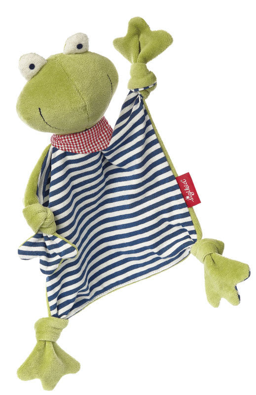 Organic Frog Blankie | Organic Toys | The Baby Penguin