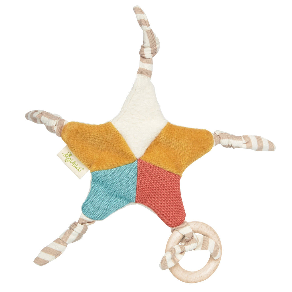 Organic Star Grasp Toy | Organic Toys | The Baby Penguin