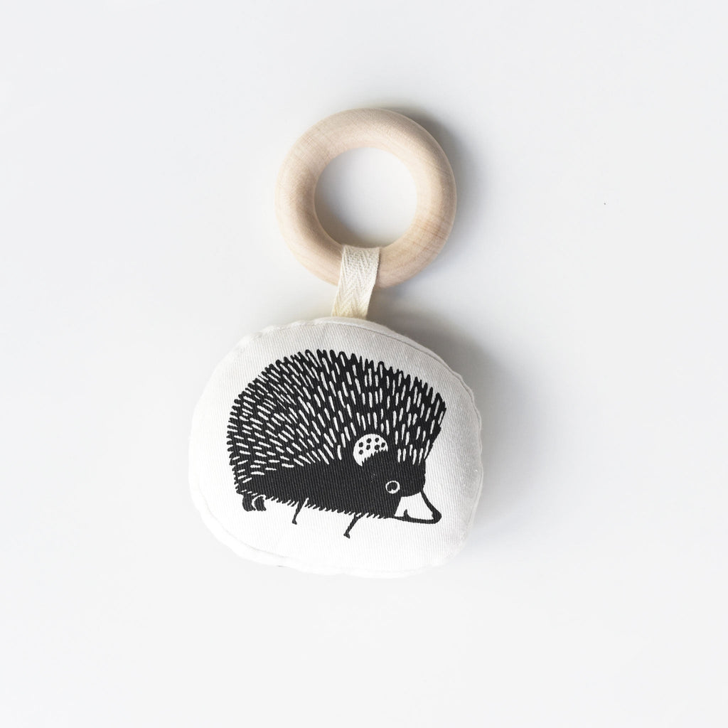 Organic Teether - Hedgehog - The Baby Penguin