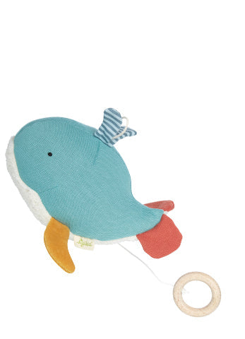 Organic Whale Musical Toy | Organic Toys | The Baby Penguin