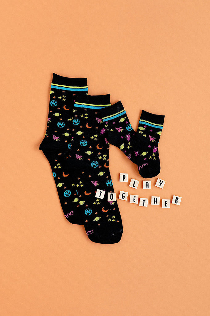 Out of this World Sock: ADULT - The Baby Penguin