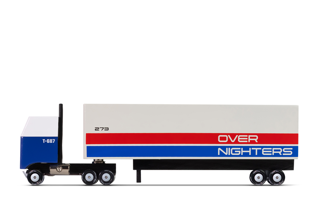 Overnighters Semi Truck | Trucks | The Baby Penguin
