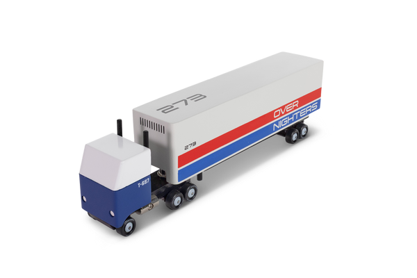 Overnighters Semi Truck | Trucks | The Baby Penguin