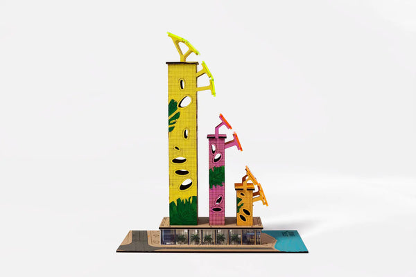 PALMS SKYSCRAPER Architectural Model Making Kit |  | The Baby Penguin