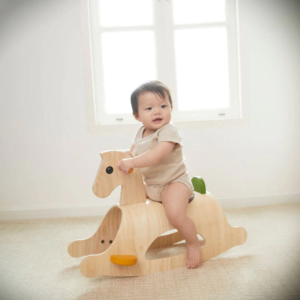 Palomino - Modern Rustic Horse - Top Sustainable Toy - PlanToys USA - The Baby Penguin