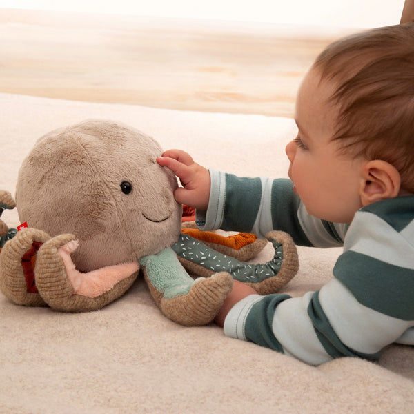 Patchwork Octopus Plush Toy | Sweety Collection | The Baby Penguin