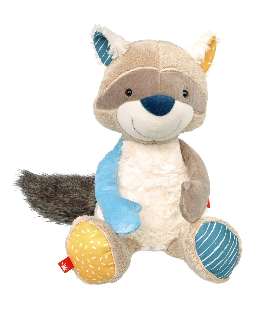 Patchwork Raccoon Plush Toy | Sweety Collection | The Baby Penguin