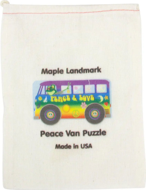 Peace Van Jigsaw Puzzle | Sustainable Toy | USA Made