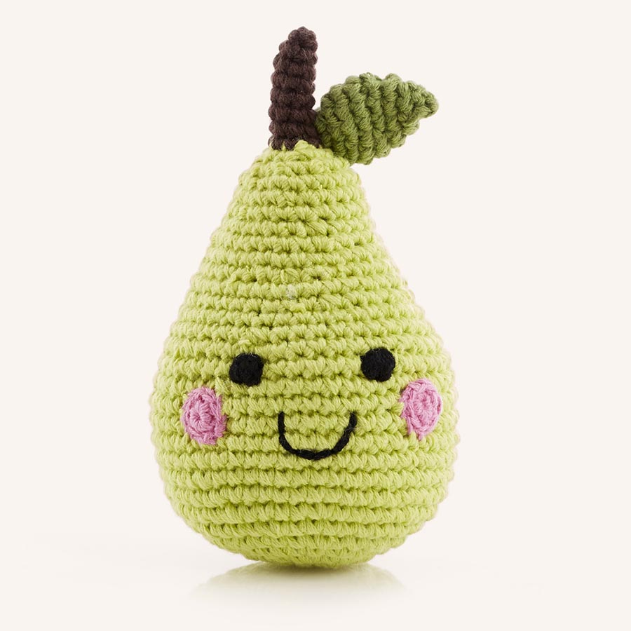 Pear Rattle - Friendly Fruit |  | The Baby Penguin
