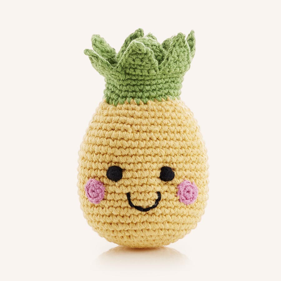 Pineapple Rattle - Friendly Fruit |  | The Baby Penguin