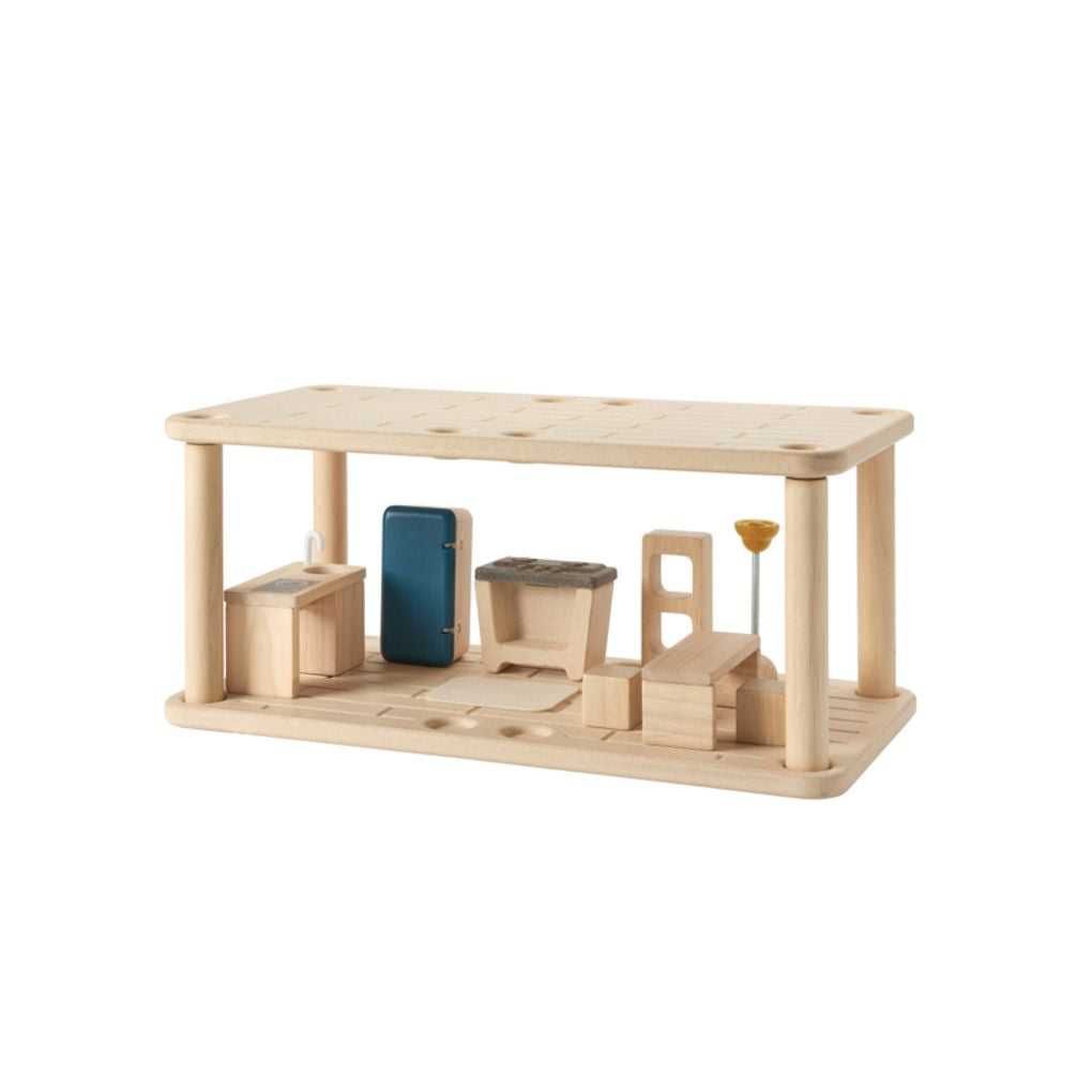 PlanSpace Kitchen And Dining Flat - Top Sustainable Toy - PlanToys USA