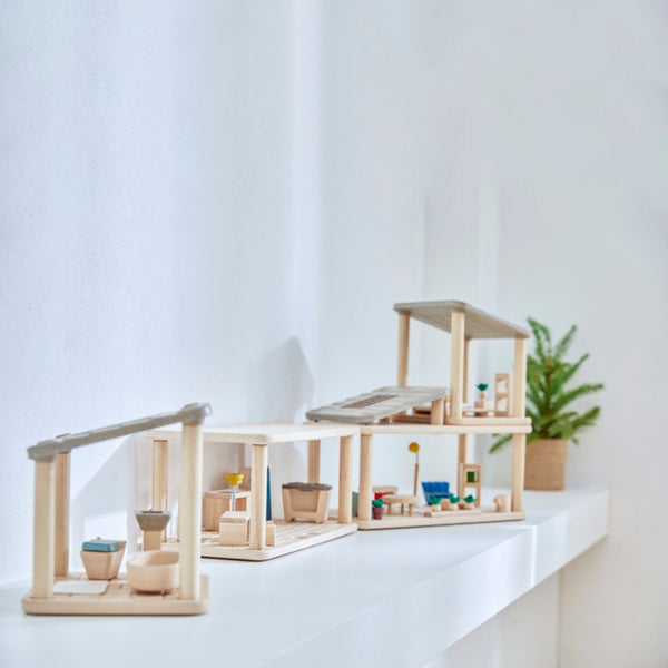 PlanSpace Kitchen And Dining Flat - Top Sustainable Toy - PlanToys USA - The Baby Penguin