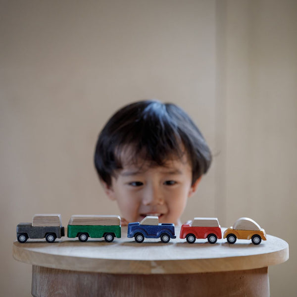 Planworld Car Set  - Top Sustainable Toy - PlanToys USA