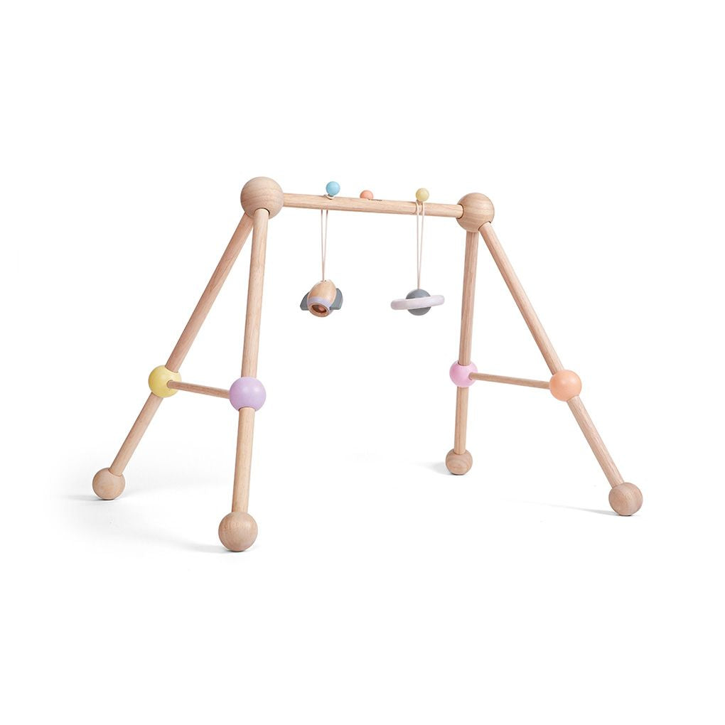 Play Gym - Pastel - Top Sustainable Toy - PlanToys USA - The Baby Penguin