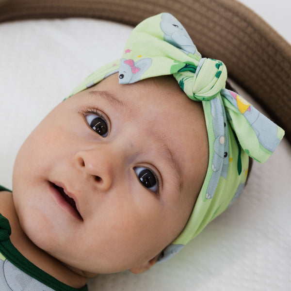 Playfully Strong Bow Headband - The Baby Penguin