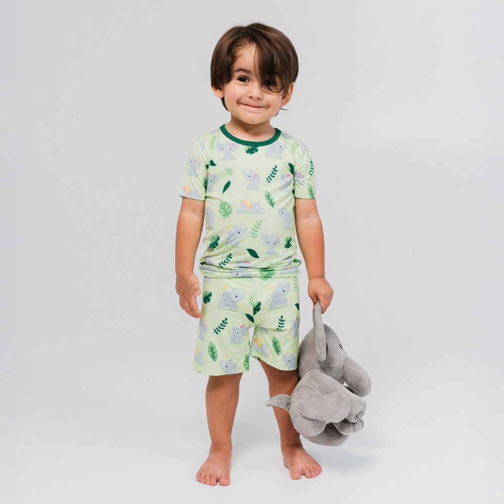 Playfully Strong Short Sleeve Pajamas - The Baby Penguin