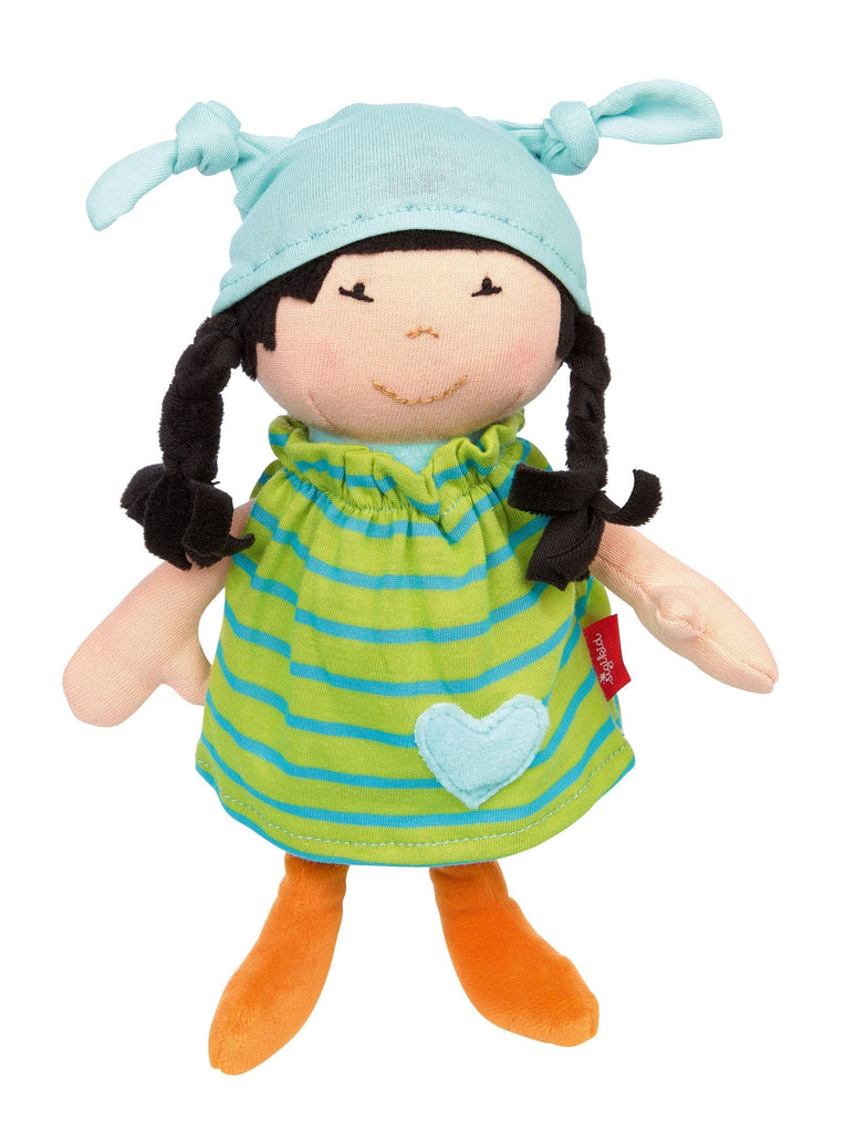 Plush Doll with Green Outfit | Dolls & Finger Puppets | The Baby Penguin