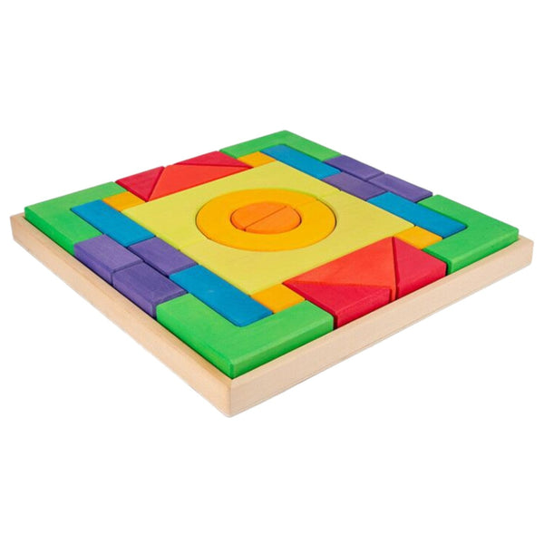 **Pre-order (Ships in 2-3 Weeks)**30 Pcs STAINED Large Basic I Building Block Set with Storage Tray |  | The Baby Penguin