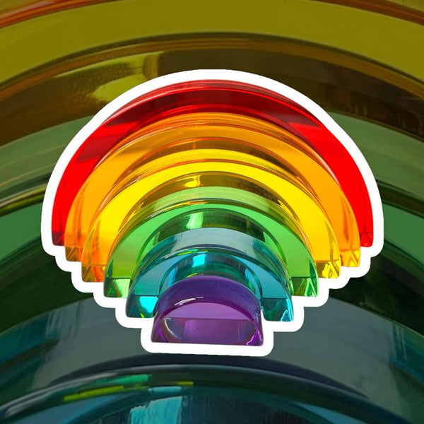 **Pre-order (Ships in 2-3 Weeks)**6-Piece Small Crystal Clear Rainbow Lucite Blocks – High Transparency Acrylic |  | The Baby Penguin