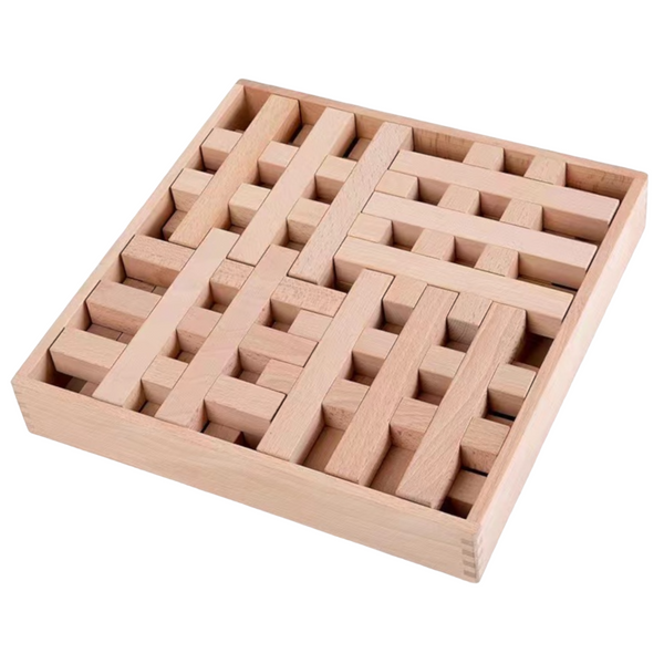 **Pre-order (Ships in 2-3 Weeks)**8 Pcs Grid Blocks Set with Storage Tray |  | The Baby Penguin