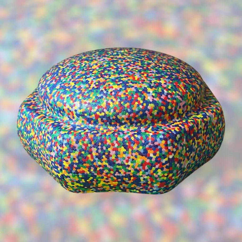 **Pre-order (Ships in 2-3 Weeks)**Rainbow Confetti Stepping Stone (Single Piece) |  | The Baby Penguin